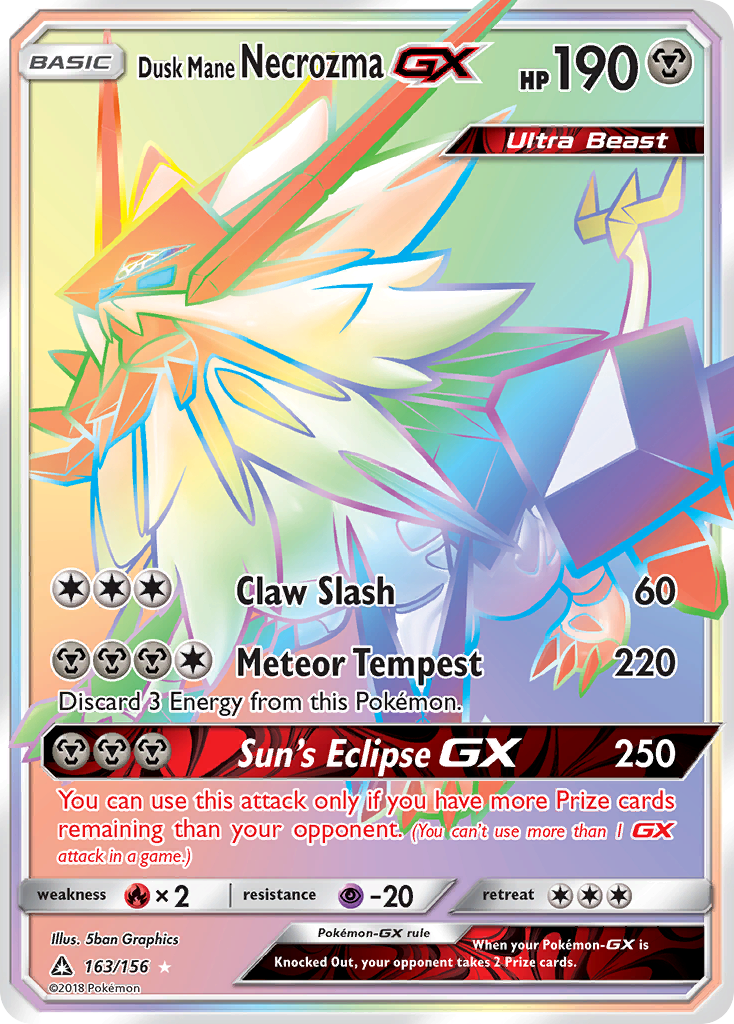 Dusk Mane Necrozma GX (163/156) [Sun & Moon: Ultra Prism] - Card Brawlers | Quebec | Canada | Yu-Gi-Oh!