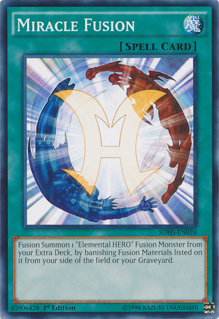 Miracle Fusion [SDHS-EN024] Common - Card Brawlers | Quebec | Canada | Yu-Gi-Oh!