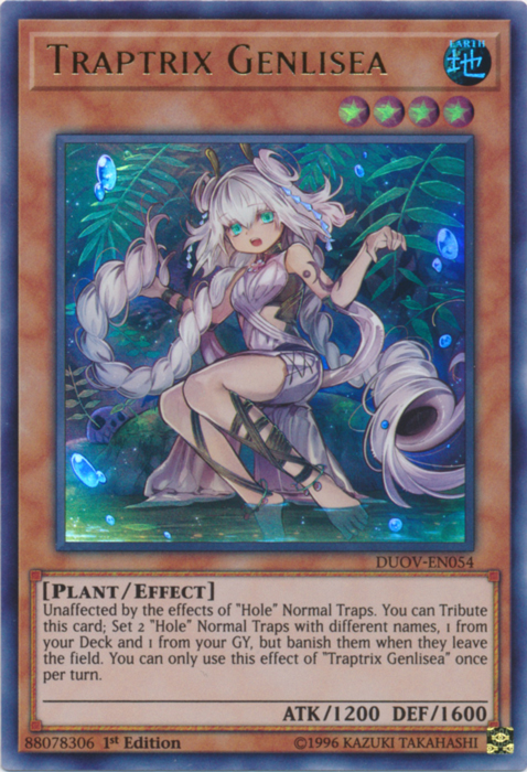 Traptrix Genlisea [DUOV-EN054] Ultra Rare - Card Brawlers | Quebec | Canada | Yu-Gi-Oh!