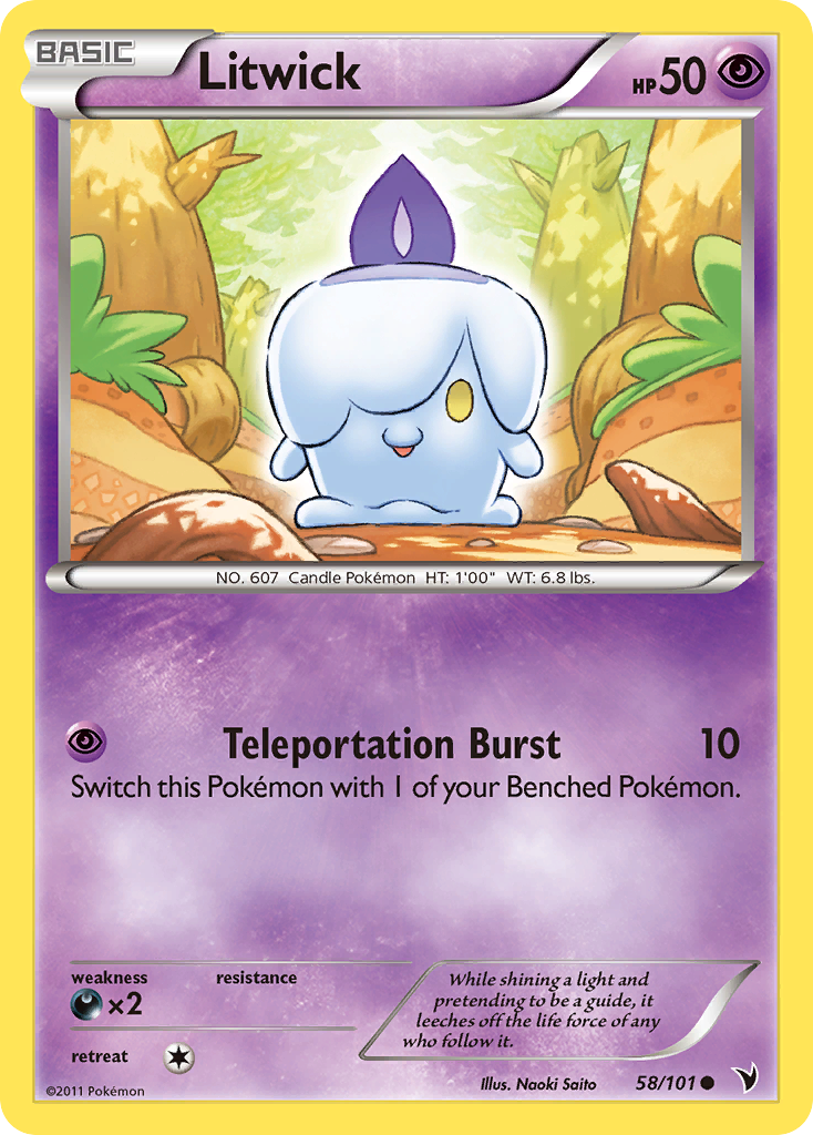 Litwick (58/101) [Black & White: Noble Victories] - Card Brawlers | Quebec | Canada | Yu-Gi-Oh!