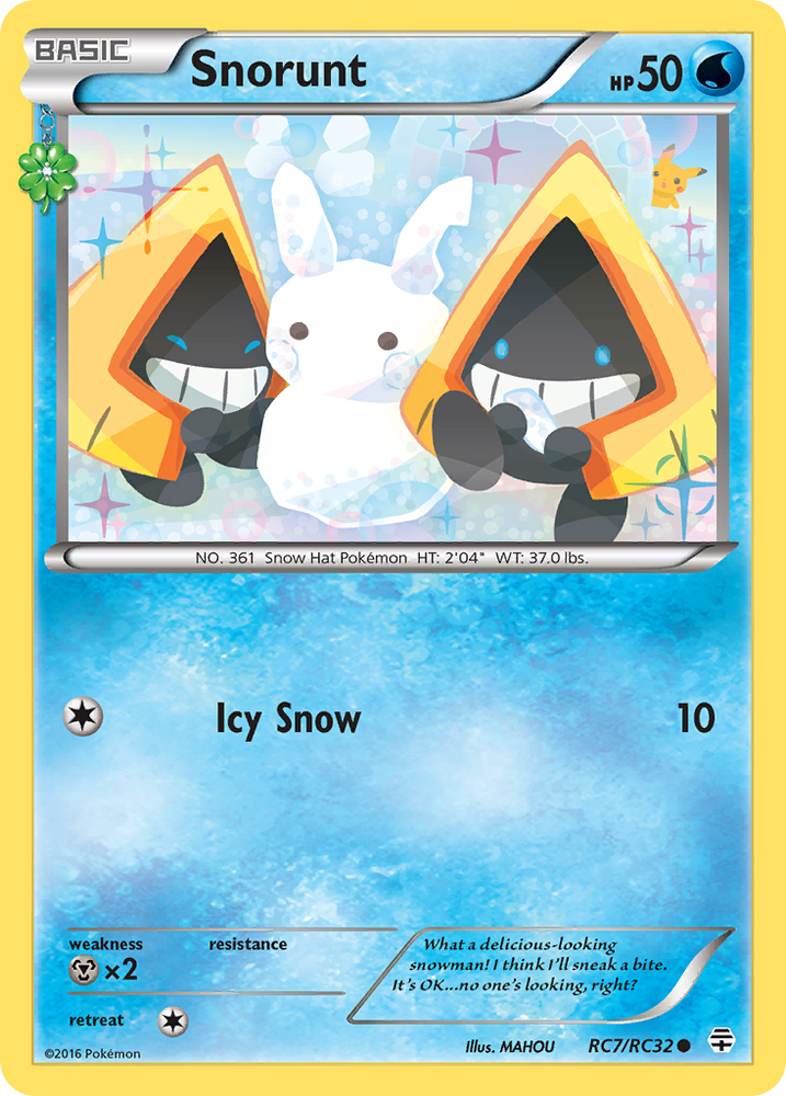 Snorunt (RC7/RC32) [XY: Generations] - Card Brawlers | Quebec | Canada | Yu-Gi-Oh!