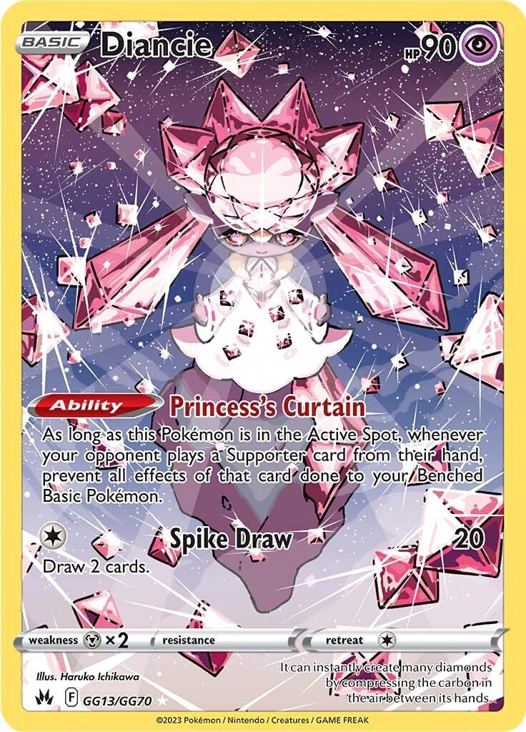 Diancie (GG13/GG70) [Sword & Shield: Crown Zenith] - Card Brawlers | Quebec | Canada | Yu-Gi-Oh!
