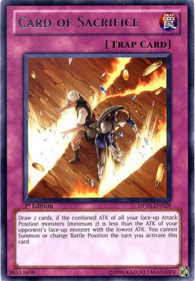 Card of Sacrifice [DP10-EN029] Rare - Yu-Gi-Oh! - Card Brawlers | Quebec | Canada |