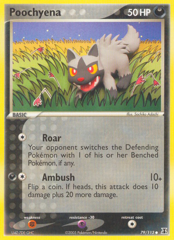 Poochyena (79/113) [EX: Delta Species] - Card Brawlers | Quebec | Canada | Yu-Gi-Oh!