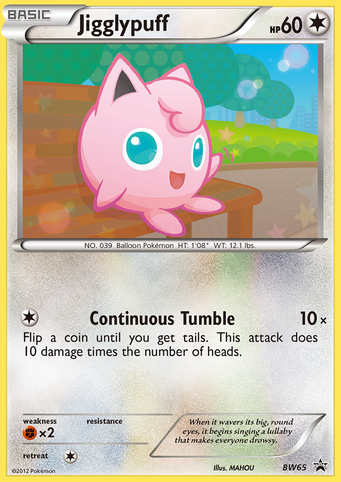 Jigglypuff (BW65) [Black & White: Black Star Promos] - Card Brawlers | Quebec | Canada | Yu-Gi-Oh!