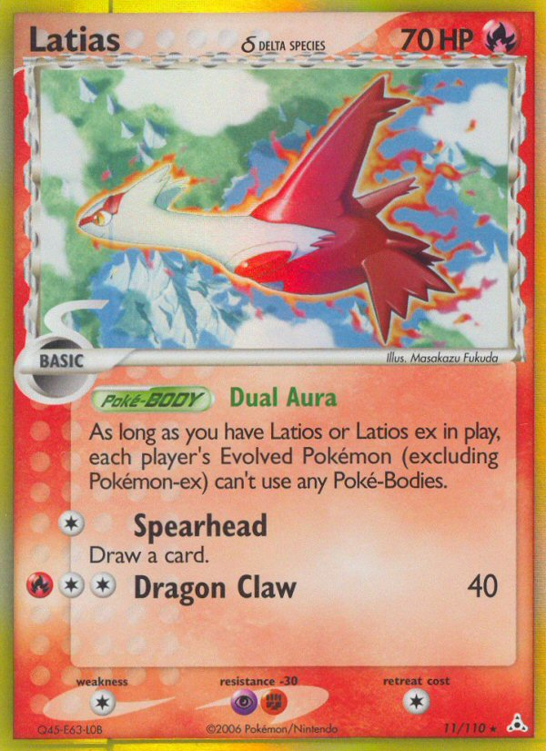 Latias (11/110) (Delta Species) [EX: Holon Phantoms] - Card Brawlers | Quebec | Canada | Yu-Gi-Oh!