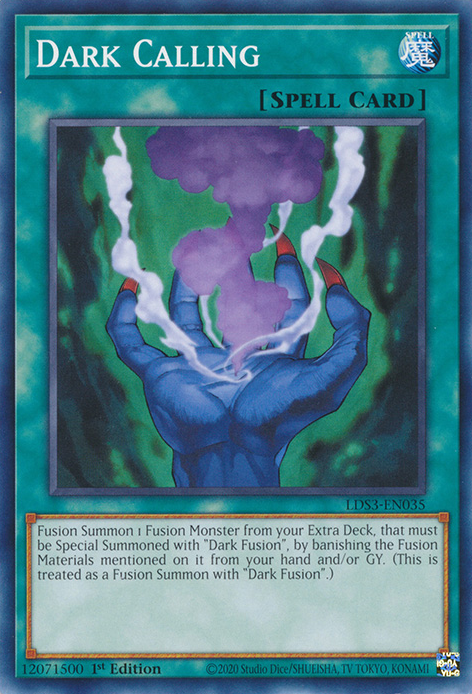 Dark Calling [LDS3-EN035] Common - Card Brawlers | Quebec | Canada | Yu-Gi-Oh!