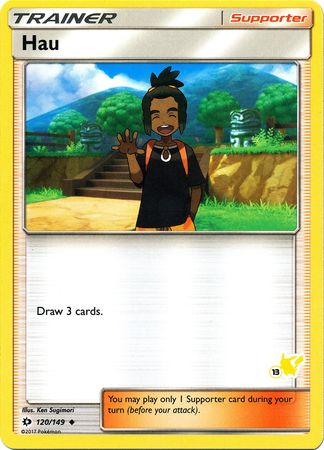 Hau (120/149) (Pikachu Stamp #13) [Battle Academy 2020] - Card Brawlers | Quebec | Canada | Yu-Gi-Oh!