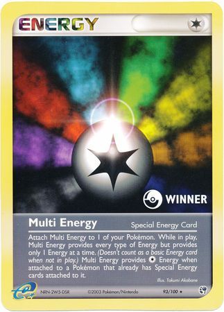 Multi Energy (93/100) (Winner League Promo) [EX: Sandstorm] - Card Brawlers | Quebec | Canada | Yu-Gi-Oh!