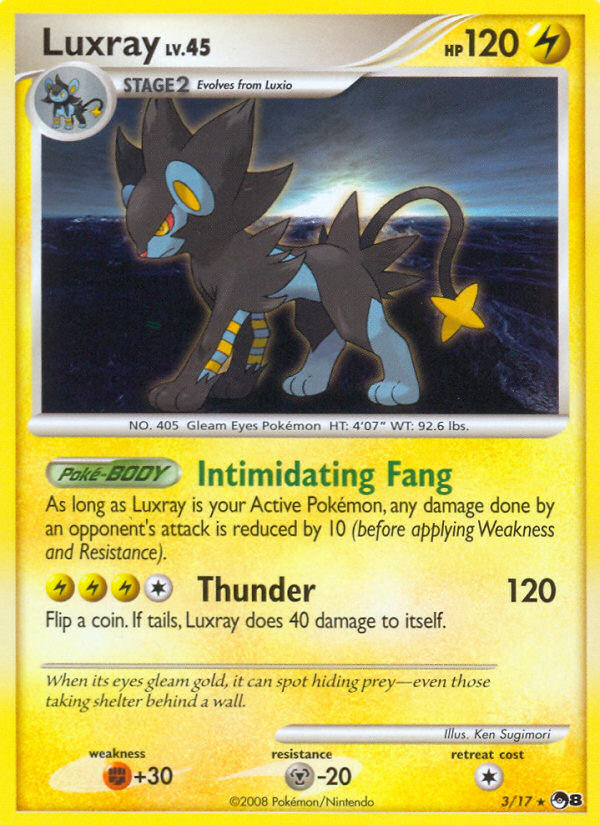 Luxray (3/17) [POP Series 8] - Card Brawlers | Quebec | Canada | Yu-Gi-Oh!
