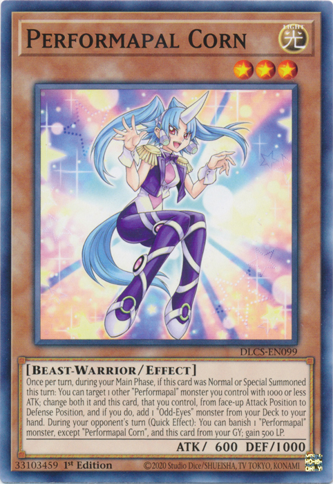 Performapal Corn [DLCS-EN099] Common - Card Brawlers | Quebec | Canada | Yu-Gi-Oh!