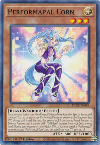 Performapal Corn [DLCS-EN099] Common - Card Brawlers | Quebec | Canada | Yu-Gi-Oh!