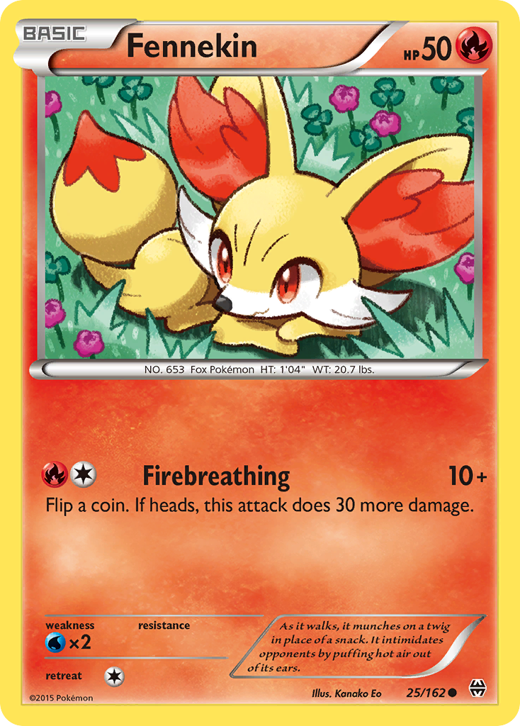 Fennekin (25/162) [XY: BREAKthrough] - Card Brawlers | Quebec | Canada | Yu-Gi-Oh!