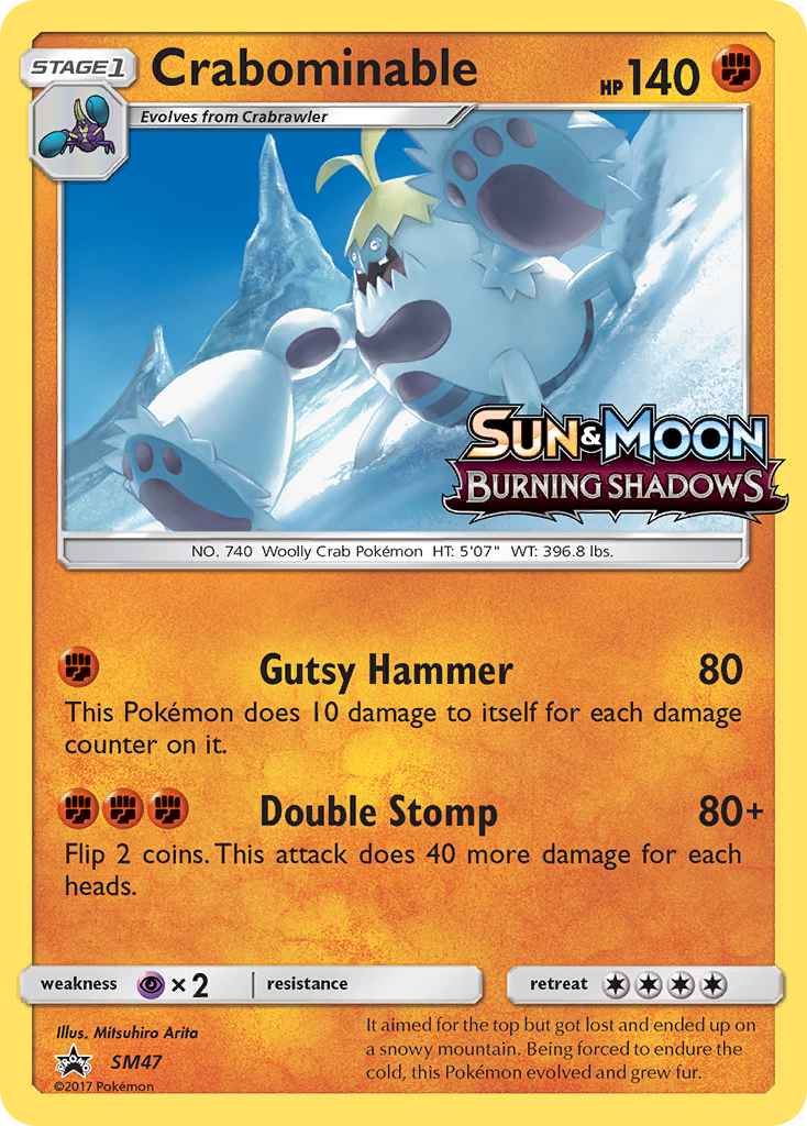 Crabominable (SM47) [Sun & Moon: Black Star Promos] - Card Brawlers | Quebec | Canada | Yu-Gi-Oh!
