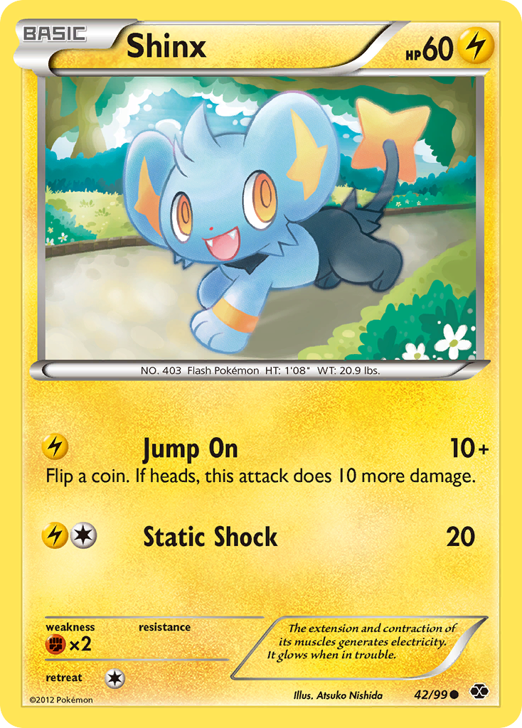 Shinx (42/99) [Black & White: Next Destinies] - Card Brawlers | Quebec | Canada | Yu-Gi-Oh!