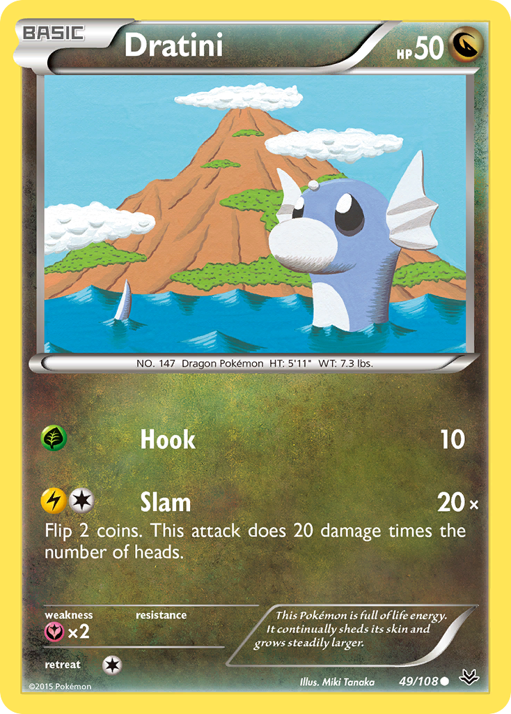 Dratini (49/108) [XY: Roaring Skies] - Card Brawlers | Quebec | Canada | Yu-Gi-Oh!