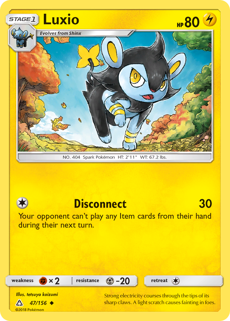 Luxio (47/156) [Sun & Moon: Ultra Prism] - Card Brawlers | Quebec | Canada | Yu-Gi-Oh!