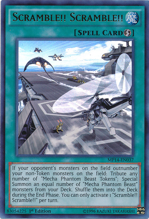 Scramble!! Scramble!! [MP14-EN037] Ultra Rare - Yu-Gi-Oh! - Card Brawlers | Quebec | Canada |