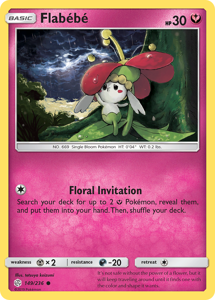 Flabebe (149/236) [Sun & Moon: Cosmic Eclipse] - Card Brawlers | Quebec | Canada | Yu-Gi-Oh!