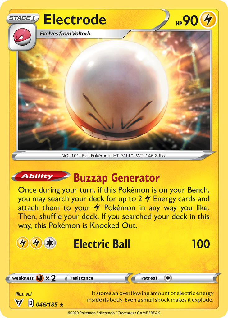 Electrode (046/185) [Sword & Shield: Vivid Voltage] - Card Brawlers | Quebec | Canada | Yu-Gi-Oh!