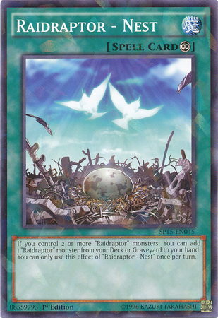 Raidraptor - Nest [SP15-EN045] Shatterfoil Rare - Yu-Gi-Oh! - Card Brawlers | Quebec | Canada |