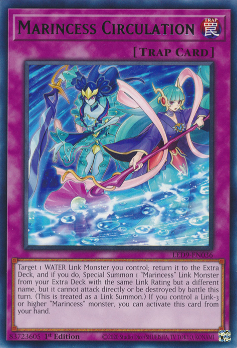 Marincess Circulation [LED9-EN036] Rare - Card Brawlers | Quebec | Canada | Yu-Gi-Oh!