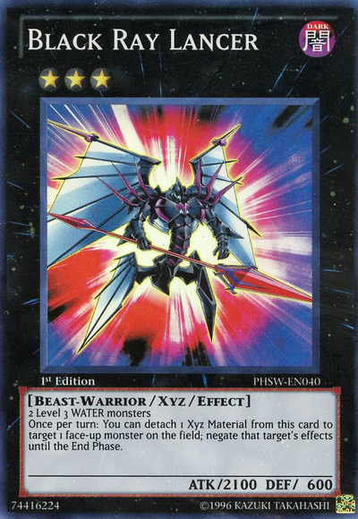 Black Ray Lancer [PHSW-EN040] Super Rare - Card Brawlers | Quebec | Canada | Yu-Gi-Oh!