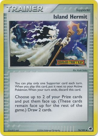 Island Hermit (76/101) (Stamped) [EX: Dragon Frontiers] - Card Brawlers | Quebec | Canada | Yu-Gi-Oh!