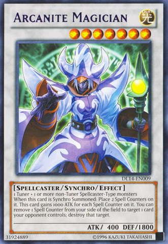 Arcanite Magician (Purple) [DL14-EN009] Rare - Card Brawlers | Quebec | Canada | Yu-Gi-Oh!