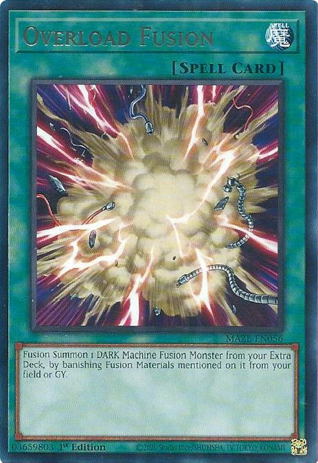 Overload Fusion [MAZE-EN056] Rare - Card Brawlers | Quebec | Canada | Yu-Gi-Oh!