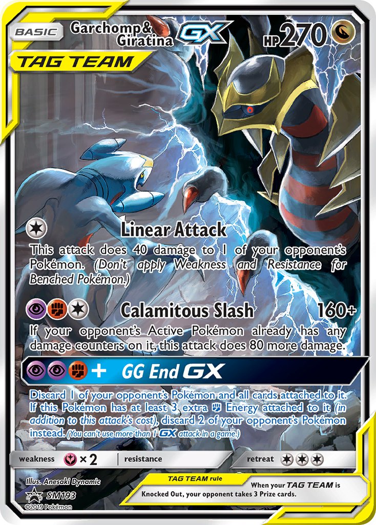 Garchomp & Giratina GX (SM193) [Sun & Moon: Black Star Promos] - Card Brawlers | Quebec | Canada | Yu-Gi-Oh!