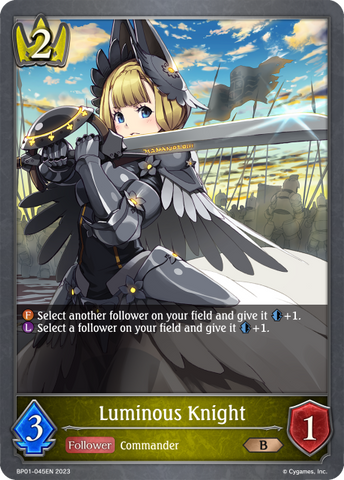 Luminous Knight (BP01-045EN) [Advent of Genesis] - Card Brawlers | Quebec | Canada | Yu-Gi-Oh!