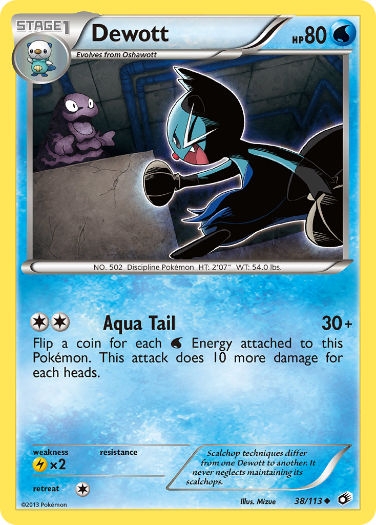 Dewott (38/113) [Black & White: Legendary Treasures] - Card Brawlers | Quebec | Canada | Yu-Gi-Oh!
