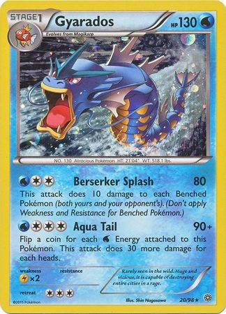 Gyarados (20/98) (Cosmos Holo) [XY: Ancient Origins] - Card Brawlers | Quebec | Canada | Yu-Gi-Oh!