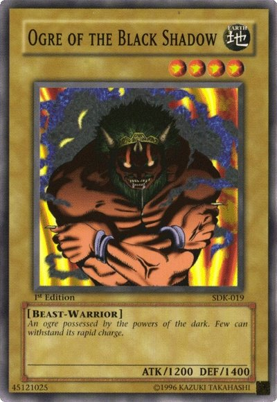 Ogre of the Black Shadow [SDK-019] Common - Card Brawlers | Quebec | Canada | Yu-Gi-Oh!