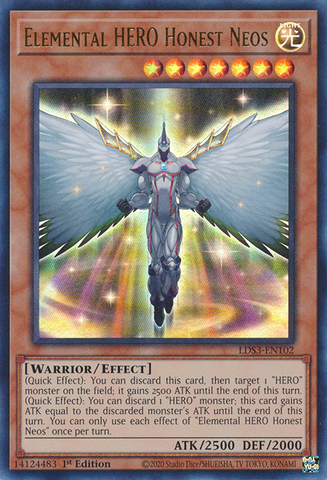 Elemental HERO Honest Neos [LDS3-EN102] Ultra Rare - Card Brawlers | Quebec | Canada | Yu-Gi-Oh!