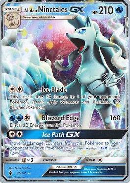 Alolan Ninetales GX (22/145) (Ice Path FTW - Zachary Bokhari) [World Championships 2017] - Card Brawlers | Quebec | Canada | Yu-Gi-Oh!