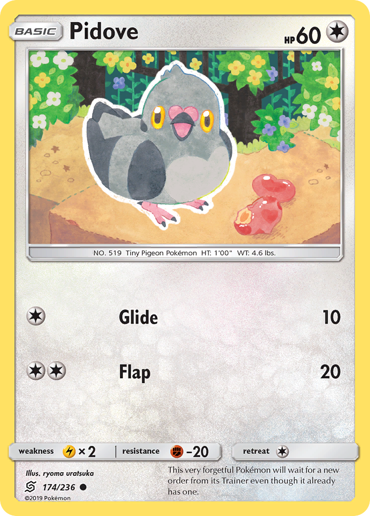Pidove (174/236) [Sun & Moon: Unified Minds] - Card Brawlers | Quebec | Canada | Yu-Gi-Oh!