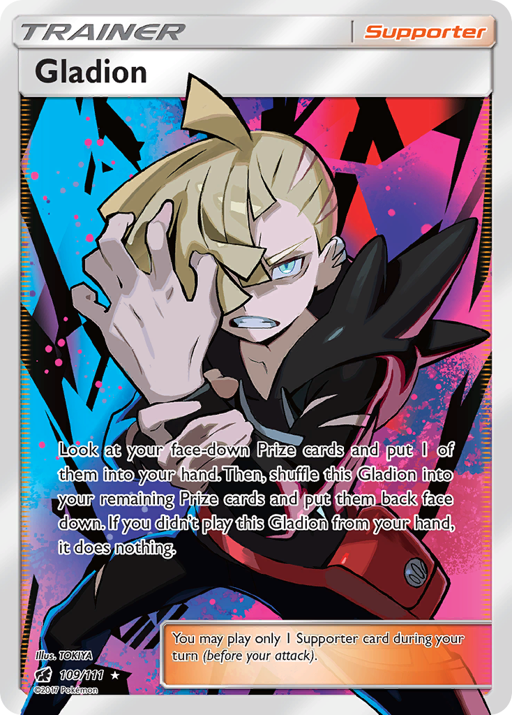 Gladion (109/111) [Sun & Moon: Crimson Invasion] - Card Brawlers | Quebec | Canada | Yu-Gi-Oh!