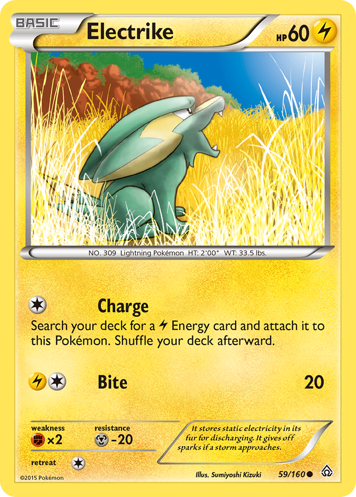 Electrike (59/160) [XY: Primal Clash] - Card Brawlers | Quebec | Canada | Yu-Gi-Oh!