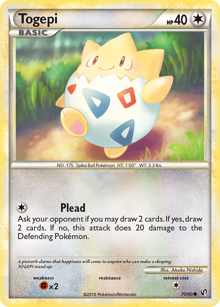 Togepi (70/90) [HeartGold & SoulSilver: Undaunted] - Card Brawlers | Quebec | Canada | Yu-Gi-Oh!