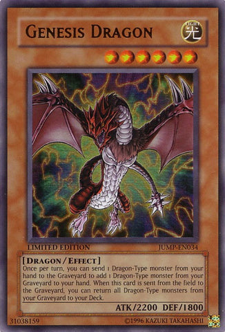 Genesis Dragon [JUMP-EN034] Ultra Rare - Card Brawlers | Quebec | Canada | Yu-Gi-Oh!