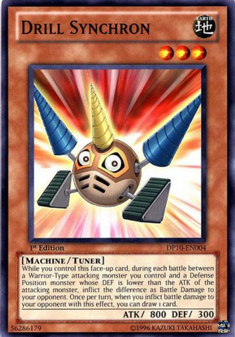 Drill Synchron [DP10-EN004] Common - Yu-Gi-Oh! - Card Brawlers | Quebec | Canada |