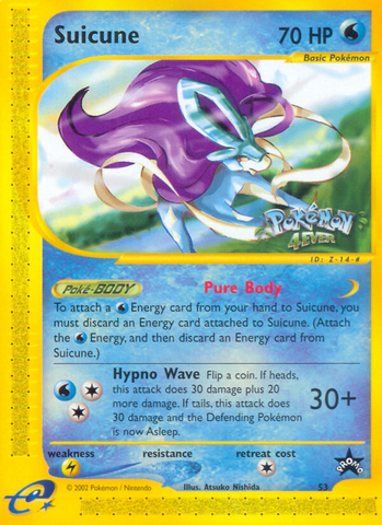 Suicune (53) [Wizards of the Coast: Black Star Promos] - Card Brawlers | Quebec | Canada | Yu-Gi-Oh!