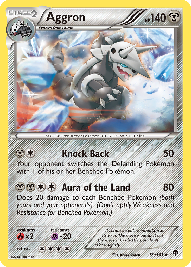 Aggron (59/101) [Black & White: Plasma Blast] - Card Brawlers | Quebec | Canada | Yu-Gi-Oh!