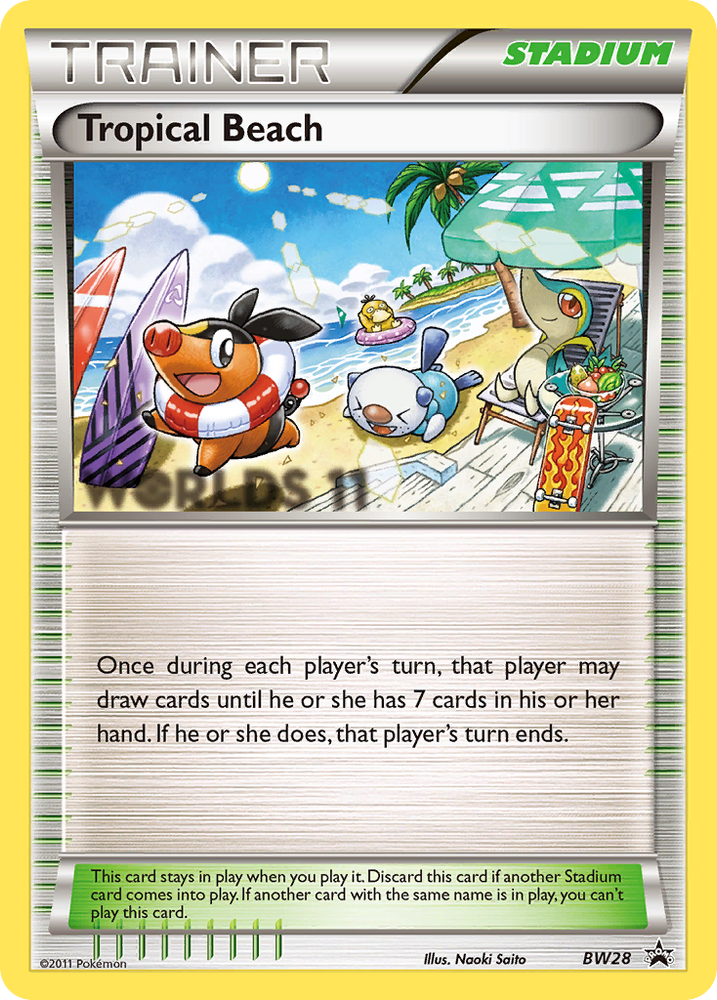 Tropical Beach (BW28) [Black & White: Black Star Promos] - Card Brawlers | Quebec | Canada | Yu-Gi-Oh!