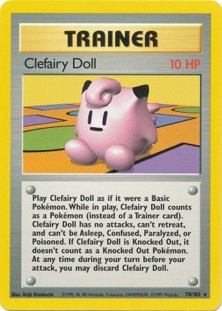 Clefairy Doll (70/102) [Base Set Unlimited] - Card Brawlers | Quebec | Canada | Yu-Gi-Oh!