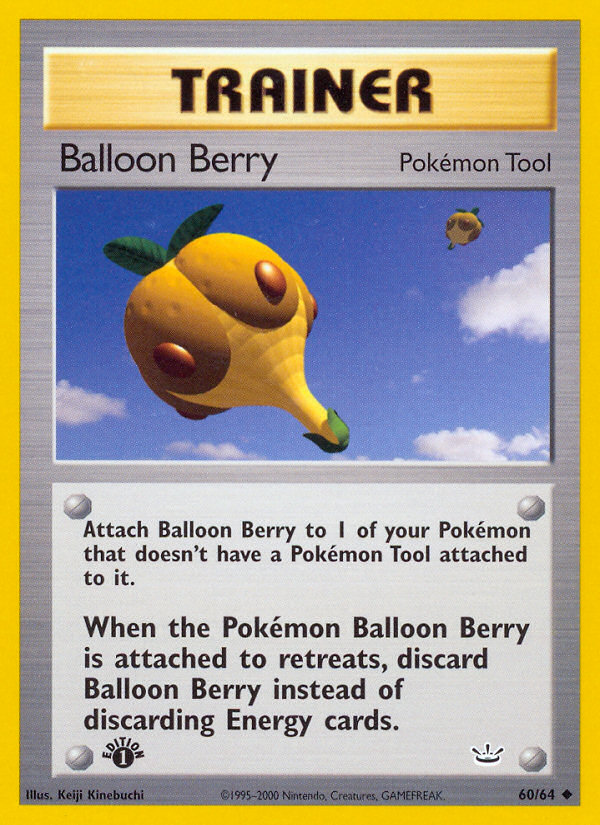 Balloon Berry (60/64) [Neo Revelation 1st Edition] - Card Brawlers | Quebec | Canada | Yu-Gi-Oh!