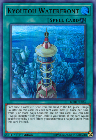 Kyoutou Waterfront [BLRR-EN089] Ultra Rare - Yu-Gi-Oh! - Card Brawlers | Quebec | Canada |