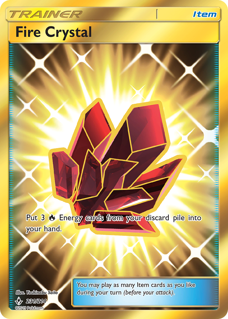 Fire Crystal (231/214) [Sun & Moon: Unbroken Bonds] - Card Brawlers | Quebec | Canada | Yu-Gi-Oh!